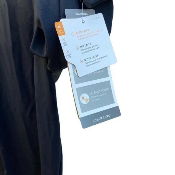 Champion C9 XXL Long Sleeve Activewear‎ Base Layer UV Protection Duo Dry Blk NEW - Picture 4 of 5